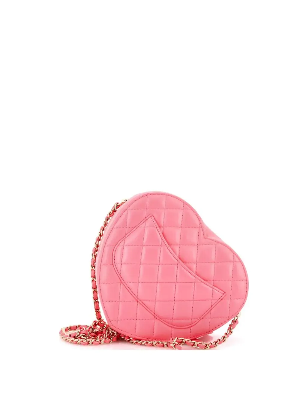 Chanel Cc In Love Heart Bag Quilted #338078C42B